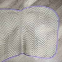 Quilt Jumper Saddle Pad *vgc/gc, clean, mnr hair, stains, pills, rubs, threads
