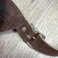 Suede Full Chaps *xc/like new, mnr dust, rubs & stains
