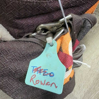 Med Winter Blanket, 2 legs *gc, mnr wpf, residue, repair, threads, snags, undone belly, threads
