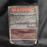 Small Cell Safety Vest *gc, older, faded, mnr dirt, rubs, stains

