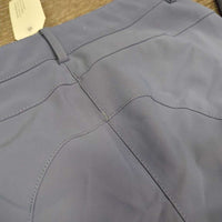 Euro Seat Breeches *vgc/xc, v.mnr stains, rubs/pills, peeling inside sticky edge
