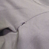 Euro Seat Breeches, Fancy edges *gc, mnr peeling stickies, unstitched & repaired seams, seat rubs
