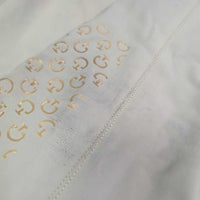 Euro Seat Breeches *gc/fair, v.stained/discolored, unstitched seam
