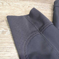 Euro Seat Breeches, Bling *fair, peeling stickies, missing bling, torn/slices, pulled seam, waist: puckers & stains

