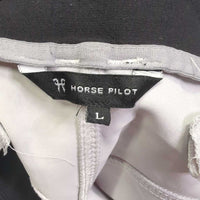 Euro Seat Breeches, Wide Waist *gc, stains, discolored, rubs, pills, dingy, older
