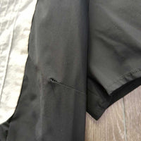 "Bavero" SS Show Shirt, 1/2 Button up, Button Collar, Pleated Front *vgc, mnr creases & loose seam
