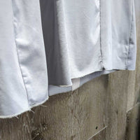 SS Show Shirt, 1/2 Snap Up, Snap Collar *vgc, mnr dents?marks, collar edge puckers
