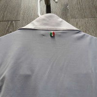 SS Show Shirt, 1/2 Snap Up, Snap Collar *vgc, mnr dents?marks, collar edge puckers
