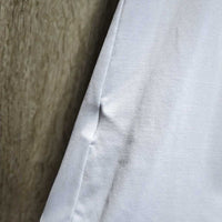 SS Show Shirt, 1/2 Snap Up, Snap Collar *vgc, mnr dents?marks, collar edge puckers
