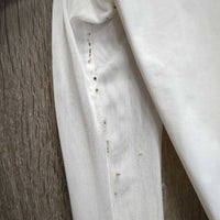 LS Sun Show Shirt, Mesh Sleeves, Shoulder Zipper, Snap Collar *gc, sleeves: rubs, snags, frays, threads, collar puckers
