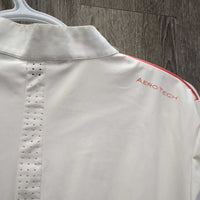LS Show Shirt, 1/2 Button Up *vgc, mnr snags, seam puckers & pills, v.faded collar logo
