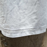 SS Show Shirt, 1/4 Zip Up *gc, crinkled/bubbled collar, mnr rubs & pills, stains
