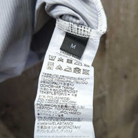 SS Show Shirt, 1/4 Button up, Snap Collar *vgc, seam puckers, v.faded sleeve logo
