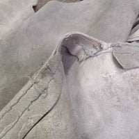 Full Suede Chaps, Fringe *vgc/xc, mnr rubs, stains & unstitched seams & zippers, Missing Buckle Strap, dry/stiff

