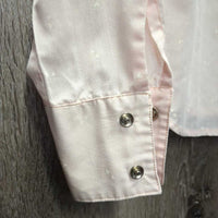 Vintage LS Western Shirt, snaps *xc, mnr seam puckers
