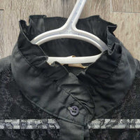 Vintage LS Western Showshirt, Lace *xc
