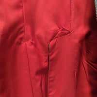 Hvy Long Showmanship Jacket *vgc, lining: pulled stitches & pin holes
