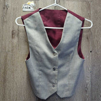 3 Piece Showmanship Set, Jacket, Vest, Pant *gc, older, rubs, pills, threads, rough seams, older
