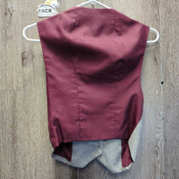 3 Piece Showmanship Set, Jacket, Vest, Pant *gc, older, rubs, pills, threads, rough seams, older
