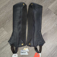 Leather Half Chaps, Bag *new
