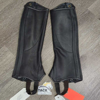 Leather Half Chaps, Bag *new
