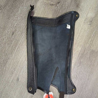 Leather Half Chaps, Bag *new
