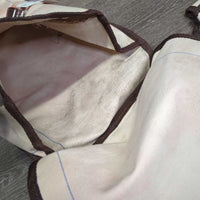 Hvy Canvas Saddle Bags *vgc, stained, dirt, older?
