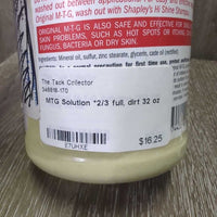 Solution *2/3 full, dirt
