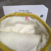 Thinsulate Lined Leather Work Gloves "Encana" *like new, mnr stains
