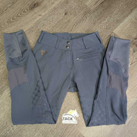 Full Seat Breeches *vgc/fair, clean, many unstitched & pulled seat seams, stretched/rough perforations
