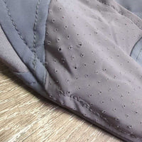 Full Seat Breeches *vgc/fair, clean, many unstitched & pulled seat seams, stretched/rough perforations
