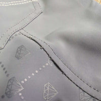 Full Seat Breeches *vgc/fair, clean, many unstitched & pulled seat seams, stretched/rough perforations
