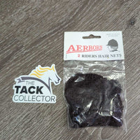 2 Rider Hair Nets, bag *new
