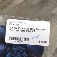 Bow Bun Hair Net, box *new

