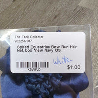 Bow Bun Hair Net, box *new
