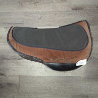 #1 *13.75" Red/Wide Pommel Barefoot Arizona Western Treeless Saddle, 2 Latigos, Hobble Straps, Stirrups & Saddle Pads, Neoprene Cinch
