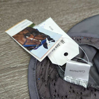 Ear Bonnet Fly Veil, Piping, tag *new
