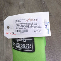 Front & Hind Closed Boots, bag *vgc, older?, clean, stains, loose lining, mnr hair, dirt, rubs & burrs?sand
