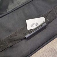 "ShowKit" Nylon & Mesh Saddle Pad Storage Bag *vgc, dirt, residue/discolour/salt stain, threads
