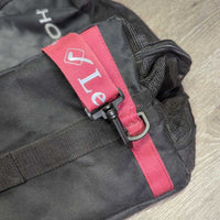 "ShowKit" Nylon & Mesh Saddle Pad Storage Bag *vgc, dirt, residue/discolour/salt stain, threads
