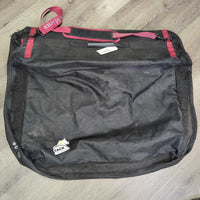 "ShowKit" Nylon & Mesh Saddle Pad Storage Bag *vgc, dirt, residue/discolour/salt stain, threads
