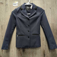 JUNIORS Technical Show Jacket, Zipper, Buttons *xc/like new, v.mnr button thread & stain?dirt

