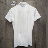SS Show Shirt, 1/3 Snap Up, Snap Collar *vgc, crinkled collar, seam puckers
