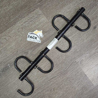 4 Prong Bridle Rack *gc, scratches, scuffed, rust, paint chips
