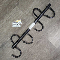 4 Prong Bridle Rack *vgc, scratches, scuffed, mnr dirt, rust
