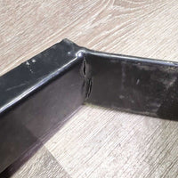 Stall Mount 2 Saddle Rack, 2 Caps *vgc, mnr scuffs, dirt, bent hook, peeled paint

