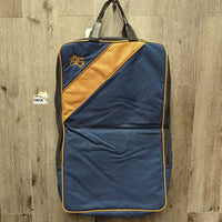 Padded Fleece Lined Bridle Bag, Zipper Top *vgc, NO Bridle Rack, clean, mnr hair, rubs, scratches, snags & stains?dirt
