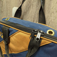 Padded Fleece Lined Bridle Bag, Zipper Top *vgc, NO Bridle Rack, clean, mnr hair, rubs, scratches, snags & stains?dirt
