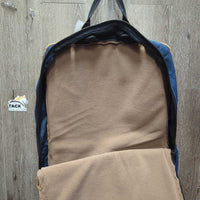 Padded Fleece Lined Bridle Bag, Zipper Top *vgc, NO Bridle Rack, clean, mnr hair, rubs, scratches, snags & stains?dirt
