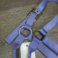 Nylon Halter, nylon tri-colour lead rope *xc, mnr snags, rubs/stains
